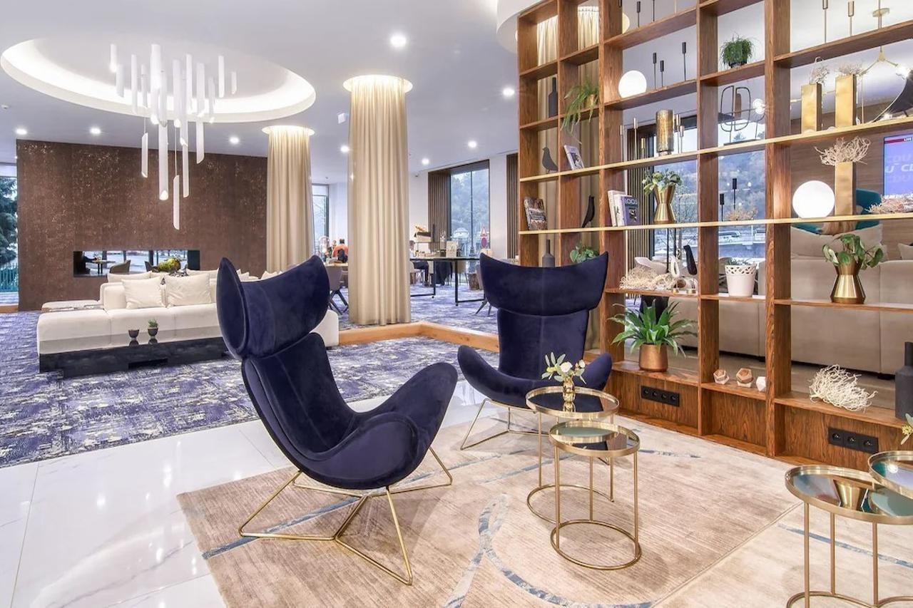 The President Ξενοδοχείο Πράγα Εξωτερικό φωτογραφία The lounge at the airport